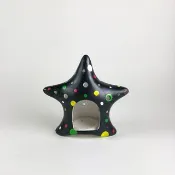 陶博館-DIY手作派大星蠟燭燈座