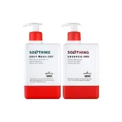 【Hallmark】嬰幼益敏舒緩潔膚露／洗髮露 500ml(植萃潔淨 沐浴 身體清潔 洗髮 敏感專用)