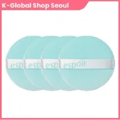 (店+)(4件) espoir Fresh 定型粉撲 4 件套化妝粉撲柔軟空氣貼合粉末塗抹器,完成順滑