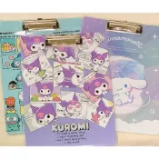 A4板夾/Sanrio三麗鷗Hello Kitty/酷洛米/大耳狗/人魚漢頓 A4紙板夾/文件夾/資料夾