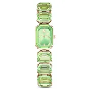 大高雄鐘錶城 Swarovski 施華洛世奇 Millenia 時尚八角切割水晶女5630834 綠色 23mm｜樂天領券現折★全館特惠中★指定刷卡回饋10%