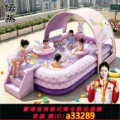 小新嚴選 【可打統編 公司貨】充氣游泳池可折疊家用兒童成人夏天戲水池泡澡游泳桶沐浴盆大泳池