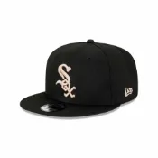 NEW ERA 950 9FIFTY STONE WORLD SERIES 芝加哥白襪 黑 NE60428458