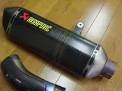 BMW S1000RR AKRAPOVIC中尾段卡夢蠍子管 碳纖維15-16
