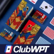 🚵超低價 出庫快🚵 德州撲克 撲克牌 WPT官方賽事專用 撲克防水磨砂大字寬牌塑料PVC 客製 ˆoˆ