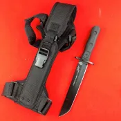 【非凡】極端武力戰術直刀 戶外刀 露營刀 收藏刀 鋒利刀 登山刀 野外求生刀具 砍竹刀 野營小獵刀 多功能便攜刀 叢林刀