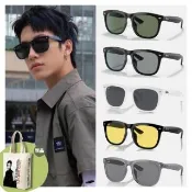【RayBan 雷朋】經典粗版方形膠框抗UV太陽眼鏡(RB4260D-601/71、645087、601/85、671/87 57mm)