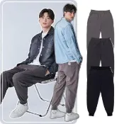 【Lee】男裝 休閒褲 / 鬆緊腰頭 縮口褲 共3色(LS250024)