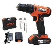 (店+)【ETQ USA】20V鋰電衝擊電鑽 單電組(T01DD20)