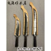 武藤作刃物 鐵柄原住民山刀(7吋1呎1尺2)單面刃禮刀 裝飾品 登山刀 露營刀 野營刀  山用刀 銅門刀 小山刀