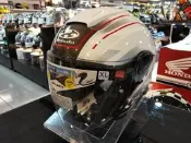 瀧澤部品 日本 OGK Kabuto ASAGI 半罩安全帽 BEAM 白紅 內藏墨片 通勤 機車重機 透氣舒適