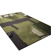 【Quality 聚家】客廳地毯 沙發前地墊 茶几毯 200*250CM 免洗耐髒腳墊 長方形地毯 矽膠底 水晶絨