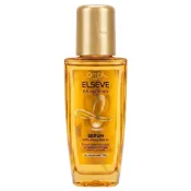 (店+)【L’OREAL Paris 巴黎萊雅】迷你版 金緻護髮精油 金色款 30ml 髮油