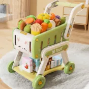 【笑haha】購物車玩具寶寶小手推車兒童過家家水果超市男女孩廚房小孩1一3歲