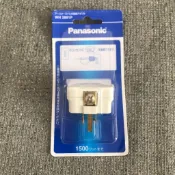 日本 Panasonic 國際牌 逆接地 轉接頭 電器專用 2P插頭 接地轉3P 獨立接地線 2轉3 轉換 插頭