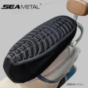 SEAMETAL 特大號機車軟墊坐套 機車坐墊套  機車脚踏車電動車 機車氣囊坐墊 加厚坐墊 減震通用電車軟坐套 機車隔