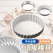 [曦有好物] 塔皮模具 (陽極) 鋁合金模具 菊花烤盤 蛋塔模 圓形塔模