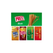 (店+)【Glico 格力高】(特價)+爆買日本+固力果 PRETZ 系列 餅乾棒 盒裝 2袋入 餅乾脆棒 百力滋 普立茲棒 日本原裝