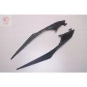 車殼王=勁戰四代,勁戰4代,2UB,機車車殼,側蓋飾條,飛鏢,黑,烤漆部份-EG部品
