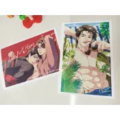 @vik6659w🆔BL韓國漫畫 融冰曲線 6P PIBI BL韓漫IBON明信片相片相卡 BOMTOON柳怡安 白銀山