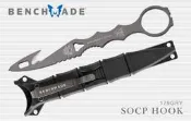 【angel 精品館 】Benchmade SOCP灰刃救援鈎含擊破器/黑色鞘 179GRY