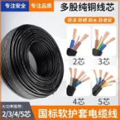 【台灣出貨】純銅芯電纜 三芯 1.5平 2.5平方 4平方 6平方 10平方 國標純銅電纜線 護套線 防水防凍兩相三相