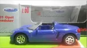 收藏級 初版包裝 WELLY OPEL SPEEDSTER 德國歐寶跑車