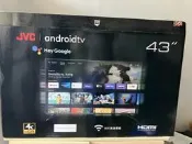 （AI上架）JVC 43吋 4K HDR Android 智慧電視(須自取面交)