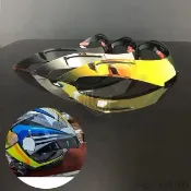 適配於AGV K6尾翼改裝摩托車頭盔大尾翼空氣擾流板