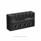 悅適影音教學導覽用品 MICROAMP HA400 Behringer耳朵牌 迷你耳機分配器/擴大器/4 組立體聲耳機輸出/適合所有耳機