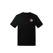  (店+)【The North Face】北面THE NORTH FACE Urban Exploration 1990系列 透氣愛心圖案印花logo設計休閒寬鬆圓領短袖T恤 男女同款 黑色