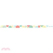 【三民網路書店】簡單生活 裝飾燙金紙膠帶 1.5cm-夏日調色盤