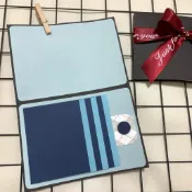 瀑布卡片 手工卡片 手作卡片 手工書 客製化 A5生日卡片 情人節卡