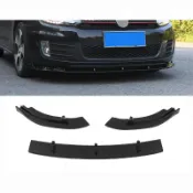 適用於大眾高爾夫6 GTI 前鏟改裝3段前唇Golf 6 GTI 前下巴