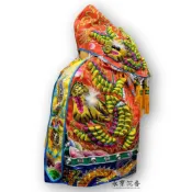 (店+)永羣沉香 半手工月眉麟龍袍 龍袍 神明衣 紅色 保生大帝 李府王爺 一尺三 一尺六神