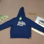 全新 加拿大 ROOTS logo 內刷毛 保暖 連帽上衣 短版帽t  原價3280