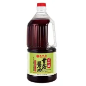 (店+)【萬家香】 大吟釀甘露醬油 1500毫升 (1.5L) 非基因改造黃豆無化學添加物 台灣品牌 超商限購3罐