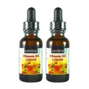 【Candice康迪斯】加拿大原裝進口維生素D3滴液兩瓶組(30ml／瓶)