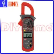[DIYhome] 數位式多功能鉤錶DHA CM-312A+ PLUS夾式電流防震自動關機換檔附攜帶收納套C305110