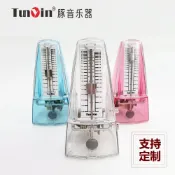 紫菀百貨店 批透明進口機芯純銅機械節拍器鋼琴考級專用吉他古箏樂器通用