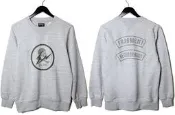 NEIGHBORHOOD x FRAGMENT NBHD 聯名 長袖T恤 灰色