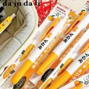 【與inside裏】✨日本新品斑馬ZEBRA蜜橘限定中性筆愛媛蜜柑限量筆稀有款黑色水筆0.5mm 現貨速發