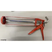 【joburly】雙桿框架式 矽力康槍 手動 不滴膠 附切刀 矽利康槍 壓膠槍 施工槍 打槍 矽膠槍 省力快速擠壓