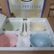 MICHELIN  粉嫩馬卡龍食器組
