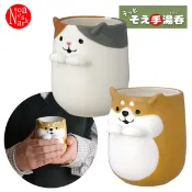 原裝現貨 生日禮物 decole 湯吞 茶杯 陶瓷杯 柴犬 貓咪 馬克杯 可愛茶杯 貓咪馬克杯 陶瓷馬克杯 造型馬克杯