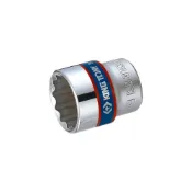 (店+)【KING TONY 金統立】專業級工具 3/8”DR. 公制十二角標準套筒 22mm(KT333022M)