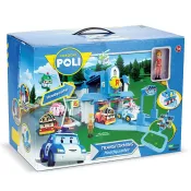 鯊玩具ToyShark ROI TOYS 救援小英雄波力POLI 變形救援總部 (內不附小車) 【鯊玩具】