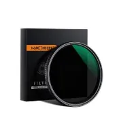 【K&F Concept】新型可調式減光鏡 55mm 超薄 防水 抗污 ND8-ND2000(KF01.1355)