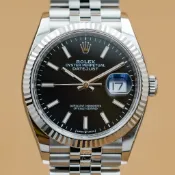 Rolex 勞力士 Datejust 日誌型 126234 DJ36 黑面 太陽圈 五珠帶 36mm 2026年台灣公司