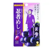 現貨 UHA味覺糖 忍者軟糖 巨峰葡萄 グミ 葡萄軟糖 日本零食 酷露露QQ軟糖 爆汁軟糖、LOTTE 梅子口香糖 酸梅